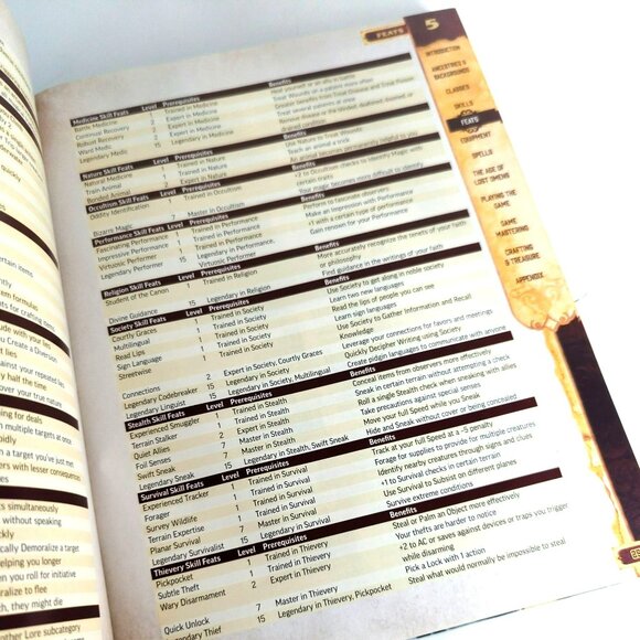 Pathfinder Core Rulebook Second Edition by Jason Bulmahn (2019, Hardcover) - Picture 5 of 5